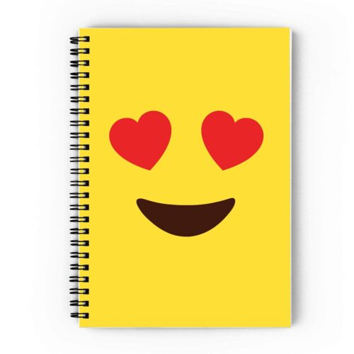 Love Emoji Spiral Notebook
