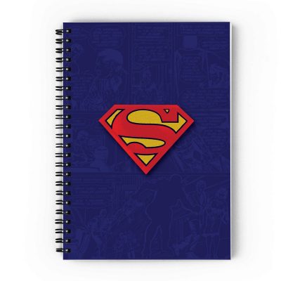 Superman Comic Spiral Notebook