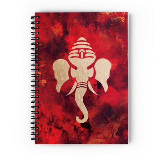 Ganesha Spiral Notebook