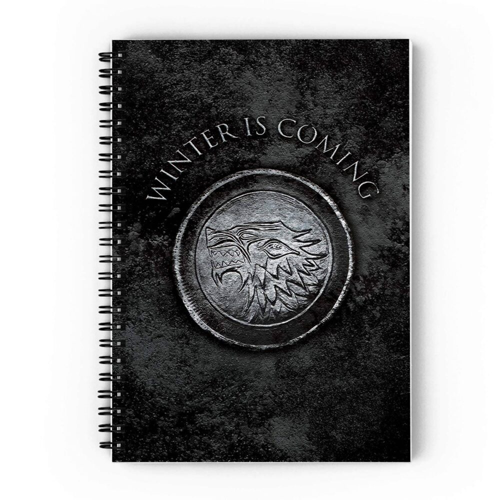 Winter Is Coming Spiral Notebook