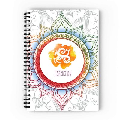 Capricorn Spiral Notebook
